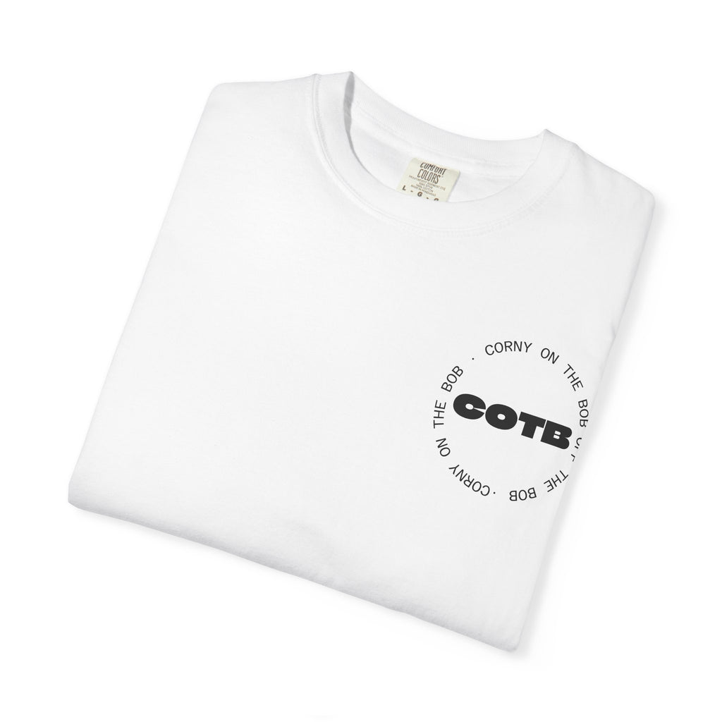 Corny on the bob unisex t-shirt